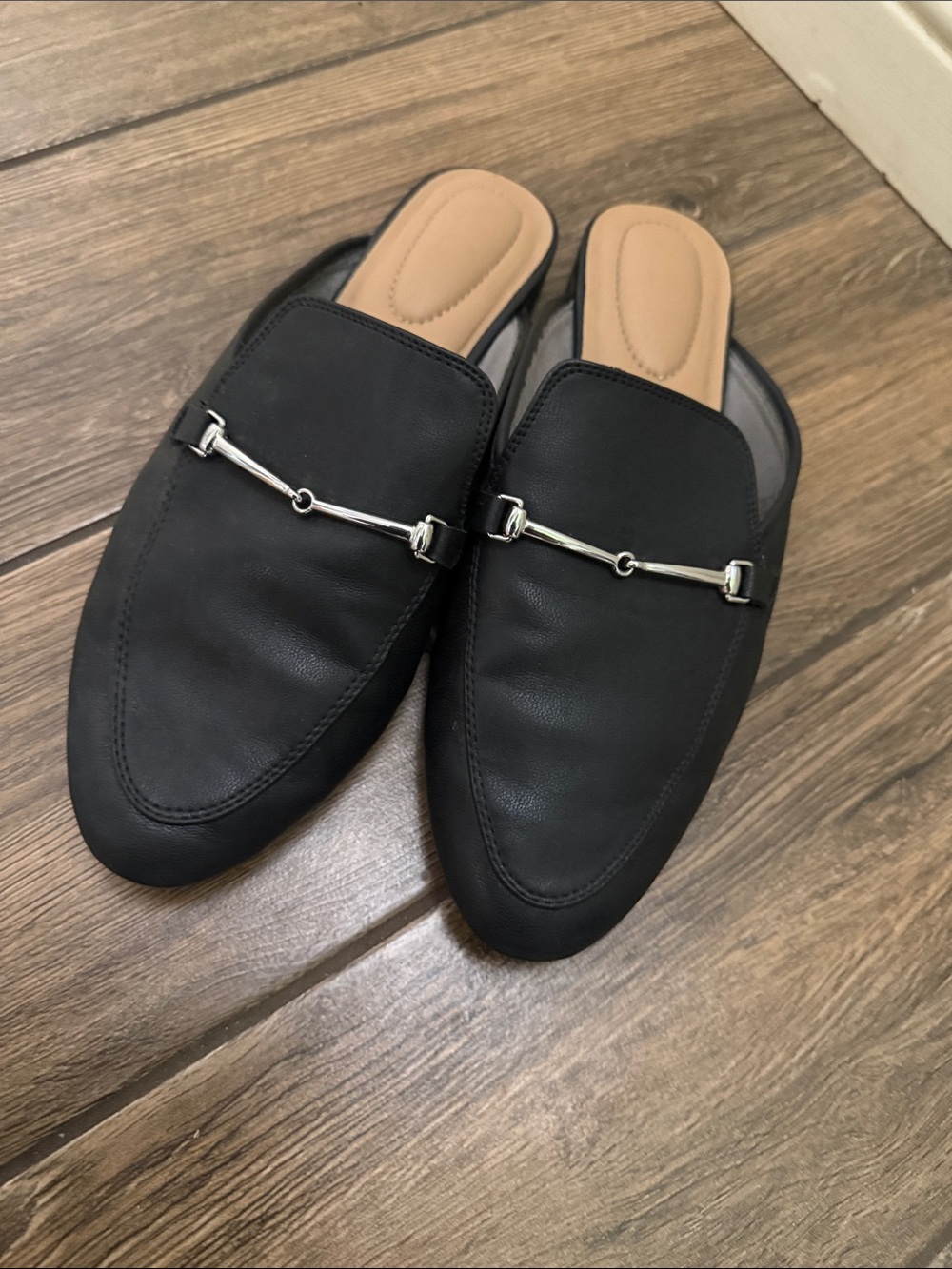 RachelZoe Black and Silver Loafers
Slip-Ons - Women’s size 9